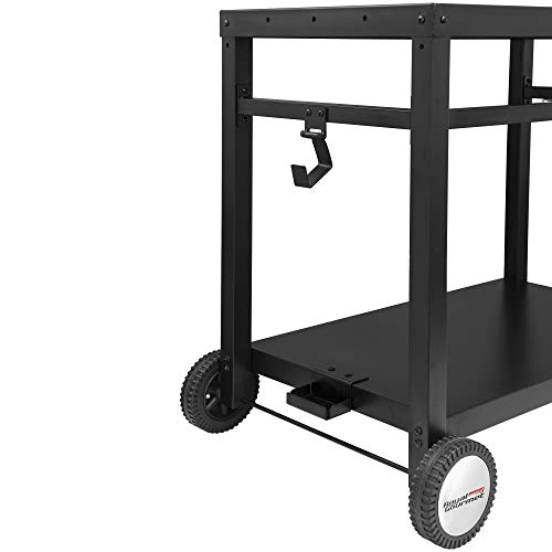 Royal Gourmet DoubleShelf Movable Dining Cart