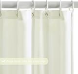 Furlinic Shower Curtain Beige Anti Mould Waterproof 100x180cm Polyester view 4