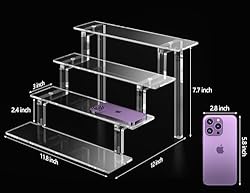 Acrylic Stand Riser Display, 12” Perfume Display