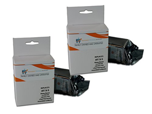 Twin Pack Preferred Postage Supplies Pitney Bowes 793-5 Red Ink Cartridge for P700, DM100, DM100i, DM125i, DM150i, DM175i, DM200L, & DM225 Postage Meters