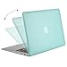 MOSISO Plastic Hard Shell Case Compatible MacBook Air 13 Inch, Light Green