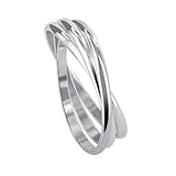 Gem Avenue 925 Sterling Silver Triple Band Thumb Ring