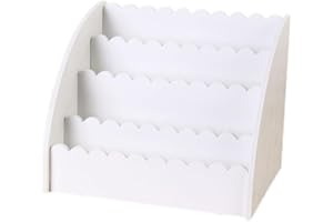 Zerodeko Desktop Makeup Organizer for Lipstick and Nail Storage Compartment Cosmetic Box for Office and Bathr