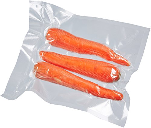 Amazon Basics - Vakuumierer, 30 cm Naht + 10 Vakuumierbeutel, Schwarz & 22 cm x 500 cm, 2 Rollen für Vakuumierer – Bild 7