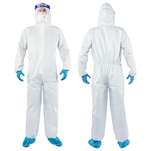 YIBER Hazmat Suits 7 Sizes & Multiple Specifications Options Heavy