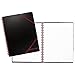 Black n' Red Notebook, Twin Wire, Poly Cover, 11-5/8