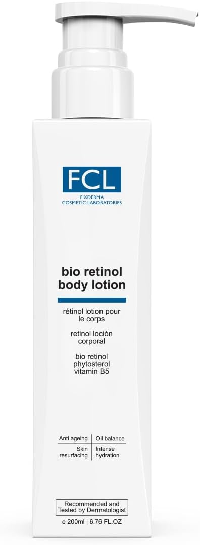 FIXDERMA FCL Bio Retinol Body Lotion for Ageing Skin Rough Bumpy 6.76oz