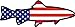 TROUT AMERICAN FLAG Silhouette Fishing Vinyl Decal Sticker - Great for Truck Car Bumper or Tumbler - Perfect Husband Fisherman Fly Fishing Outdoorsman Patriotic Gift, Made in the USA
