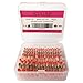 100pcs Solder Seal Wire Connectors | Waterproof Insulated Heat Shrink Solder Electrical Terminals | for Automotive, Marine, Trailer Wiring Repair | No-Crimp Splice, Red 22-18 AWG