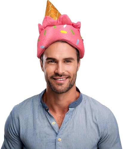 Amazon.com: Beaupretty Spa Headband Ice Cream Headband 2PCS  display picture 2