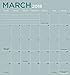 TF Publishing 2018-2019 2-Year Pocket Calendar Planner Pink with Gold Dots (18-7197)