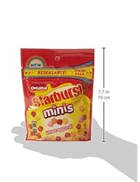 Starburst Original Minis Fruit Chews Candy, 8-ounce bag