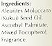 Oils of Aloha - Hawaii Kukui Nut Oil with Tropic Breeze Fragrance, 4 oz