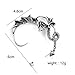 Punk Gothic Dragon Ear Cuff Wrap Earring Left Ear