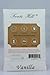 Feel Fragrance Scented Sachet for Drawer and Closet, lot of 4 (Vanilla)