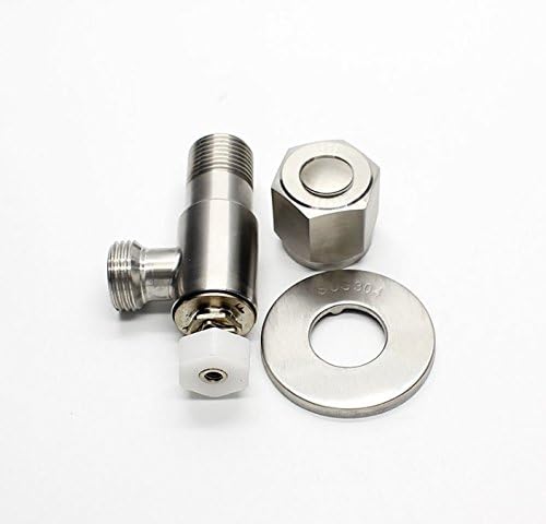 MuShang Lead-free 304 stainless steel Diverter For kitchen sink faucet or bathroom sink faucet Way Shower Arm Diverter Valve for Handshowe P01