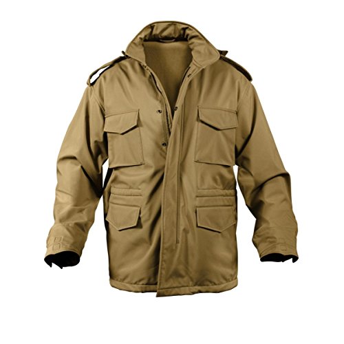 Rothco Soft Shell Tactical M-65 Jacket, Coyote, X-Large