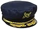 Dorfman Pacific Co. Men's Yacht Cap, Navy, One Size