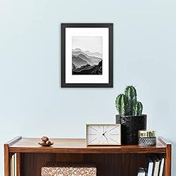 MCS Studio Gallery Frame, Black Woodgrain, 11 x 14