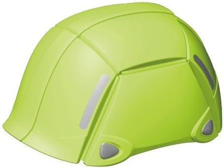 Folding Helmet Bloom No.100. Color Lime by TOYO SAFETY