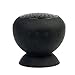 amtonseeshop Waterproof Mini Mushroom Wireless Bluetooth Speaker (Black)