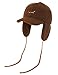 Winter Baseball Caps for Girl Kid Hunting Trapper Aviator Hat Earflap Elmer Fudd Snow Cold Weather Caramel 3-10Years
