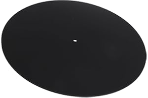 Cryfokt Acrylic Noise Reduction Turntable Mat for Record Players Better Overall Play for Engineers and Music Lovers 1 X Turnt