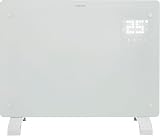 Devola 1000W WiFi Glass Panel Heater Open Window Detection White