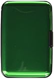 MECO(TM) Waterproof Business Id Credit Card Wallet Holder Aluminum Metal Case Box (Green)