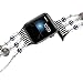 Suppeak Band Compatible with Apple Watch 38mm 40mm 41mm, Women Elastic Handmade Pearl Bracelet Replacement for Series SE 7 6 5 4 3 2 1, Black