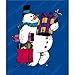 4x6 Snowman Photo Folder - 100 Pack