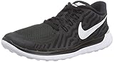 Nike Women's Free 5.0 Black/White/Dark Grey/Dv Grey Running Shoe 10 Women US