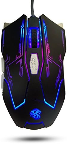 Ustars V7 Pro Gaming Mouse for PC Computer Laptop Notebook (Black)