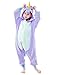 NEWCOSPLAY Unisex Children Unicorn Pyjamas Halloween Costume (10-Height 55-58