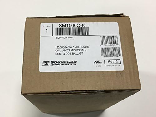 Souhegan Lighting Products 1500w Quad Metal Halide Ballast Kit