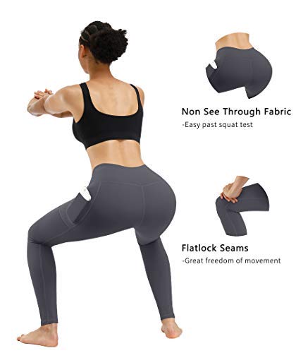 Fengbay-2-Pack-High-Waist-Yoga-Pants-Pocket-Yoga-Pants-Tummy-Control-Workout-Running-4-Way-Stretch-Yoga-Leggings