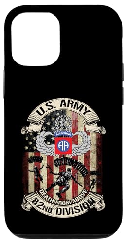 82nd Airborne Division Death From Above US Paratrooper Vet Case for iPhone 12/1…