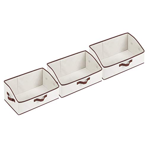 MaidMAX Foldable Storage Cubes Bins Laundry Baskets with Handles for