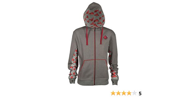 minecraft redstone hoodie