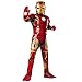 Child Avengers 2 Iron Man Muscle Chest Costume with Gloves (Medium)