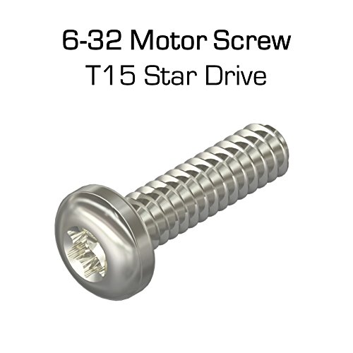 VEX Motor Screw, T15 Star Torx Drive, 632 x 0.500", 1/2" High Strength