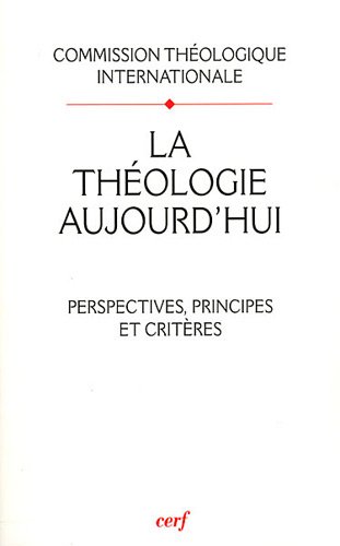 La  théologie aujourd'hui