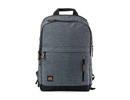 MOS Pack, The Backpack You Plug in to Charge Everything, Slate, Laptop, Tablet, and Phone Pockets with Cable Management