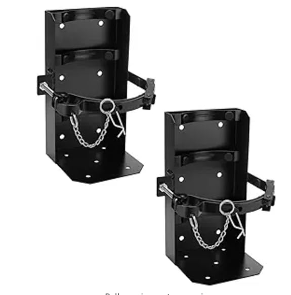 Photo 1 of ??????? Heavy Duty Fire Extinguisher Bracket 2 Pcs, Fire Extinguisher Mount St12 Steel, Fit 10 Lb Dry/5 Lb Co2 Extinguisher for School Vehicle Boat Truck Replace amerex 809