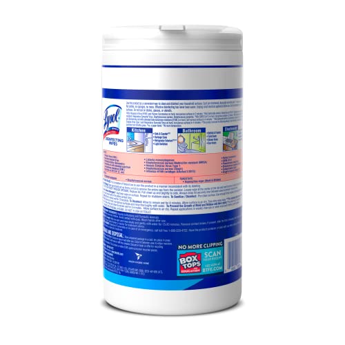 Lysol disinfectant wipes multi surface antibacterial cleaning wipes