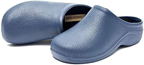 backdoorshoesWomens Comfortable Workwear Slip On Garden Clogs Shoe