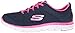 Skechers Sport Women's Flex Appeal Simplistic Sneaker,navy hot pink,8 M US