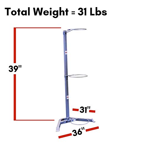 Body-Solid Stability Ball Rack - Thumbnail 3