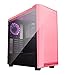 Apevia X-MIRAGE-PK Mid Tower with 2 x Full-Size Acrylic Side Window, Top USB3.0/USB2.0/Audio Ports - Pink