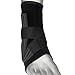 Zamst A1 Sports Ankle Brace with Adjustable Three Way Straps For Moderate (Grade II) Lateral Ankle Sprain-for Basketball, Volleyball, Football, Lacrose, Tennis, Pickleball-Black, Left, Medium